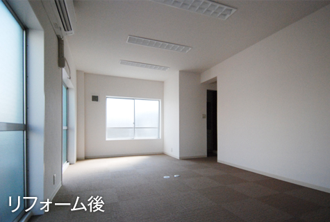 共有部を最小化 賃貸床面積を広く